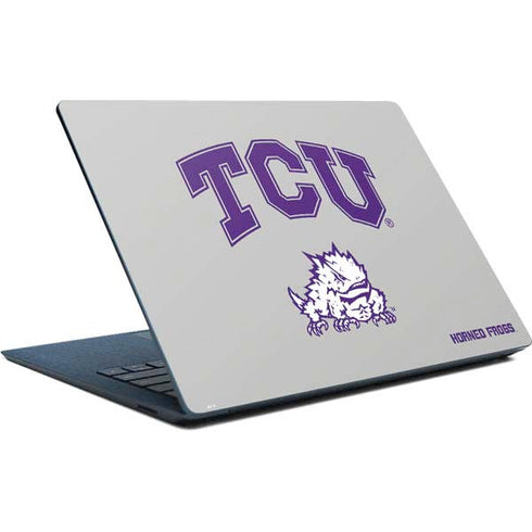 Texas Christian University Horned Frogs Logo Print Surface Laptop Skin